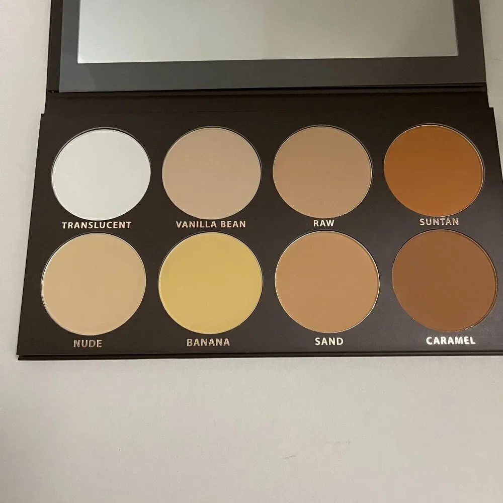 KAB Cosmetics BNIB 8 Shade Matte Contour Palette Volume I Cruelty Free